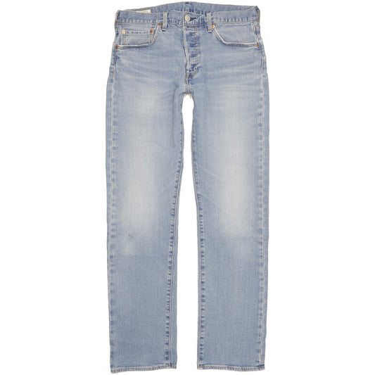 Levi's 501 Men Blue Straight Regular Stretch Jeans W31 L32