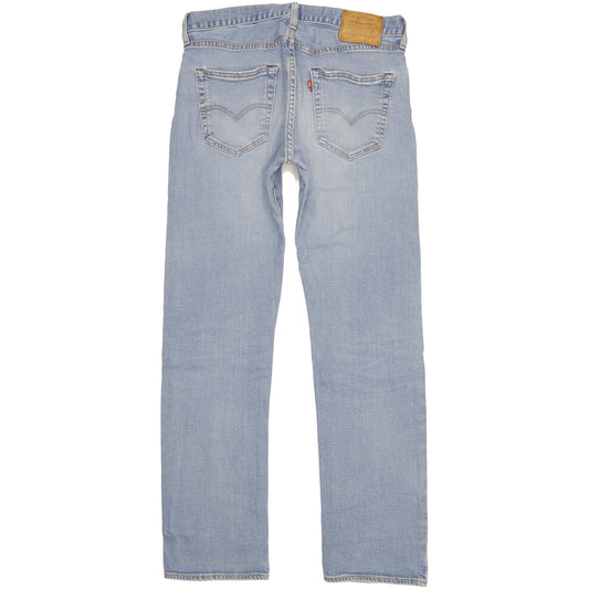 Levi's 501 Men Blue Straight Regular Stretch Jeans W31 L32