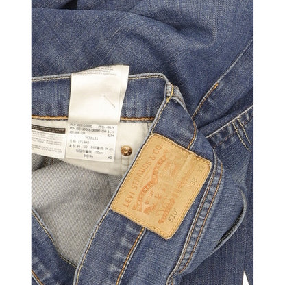 Levi's 510 Men Blue Skinny Slim Stretch Jeans W33 L30