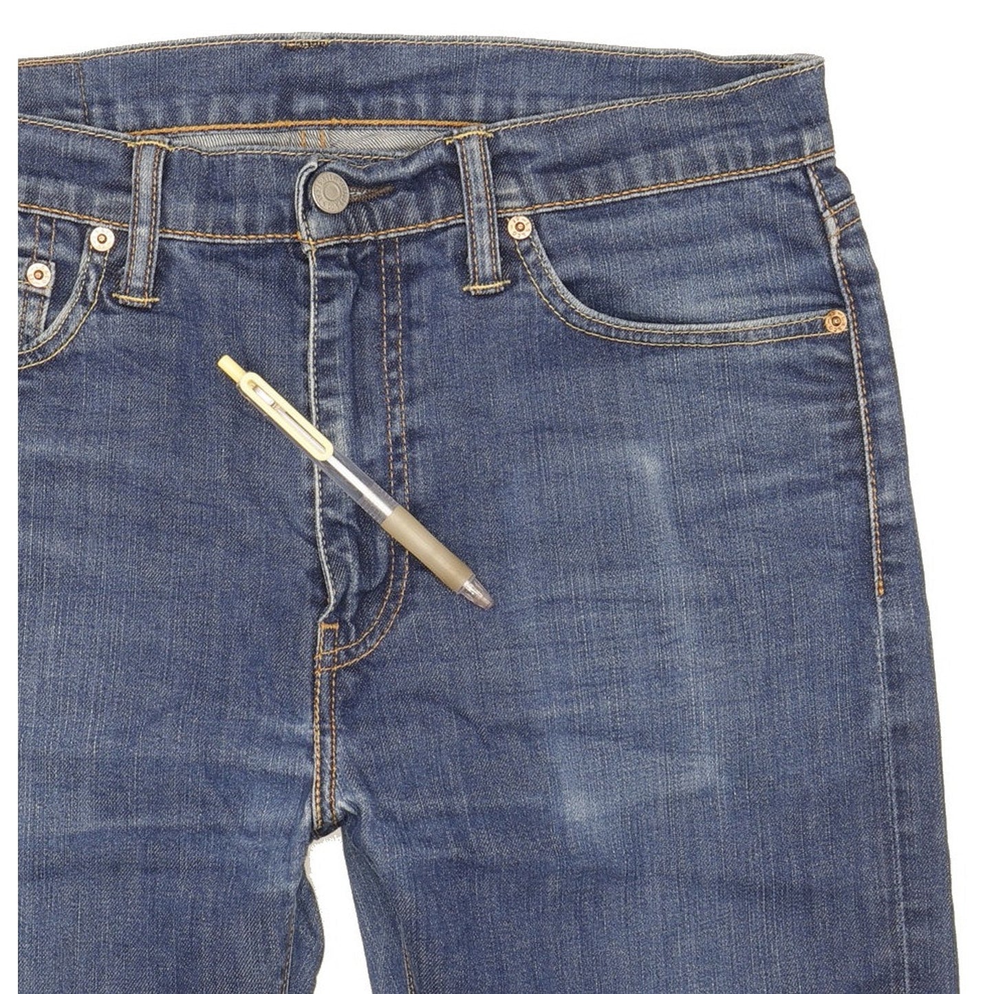 Levi's 510 Men Blue Skinny Slim Stretch Jeans W33 L30
