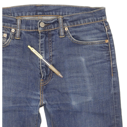 Levi's 510 Men Blue Skinny Slim Stretch Jeans W33 L30