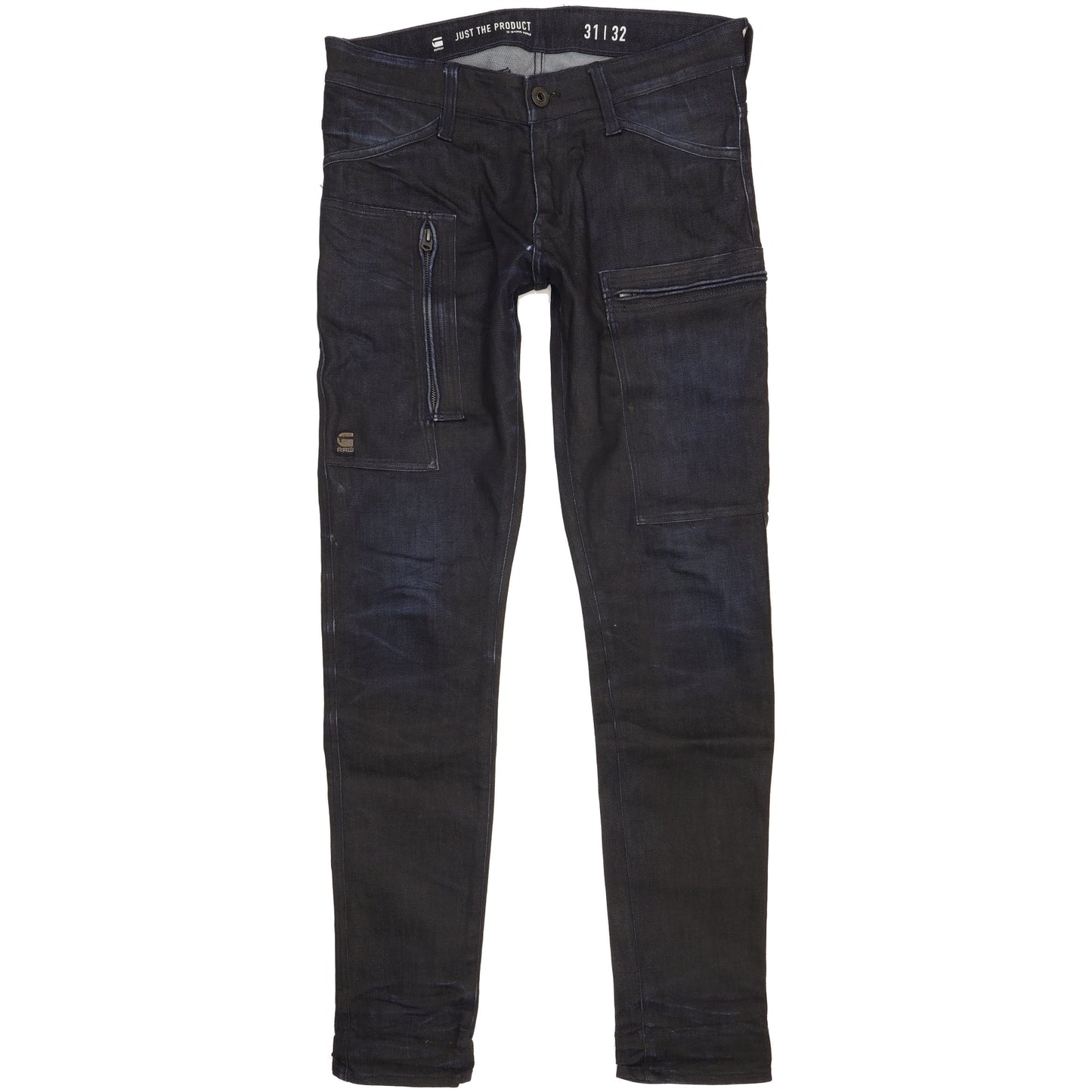 G-Star Powell Men Navy Skinny Slim Jeans W31 L32