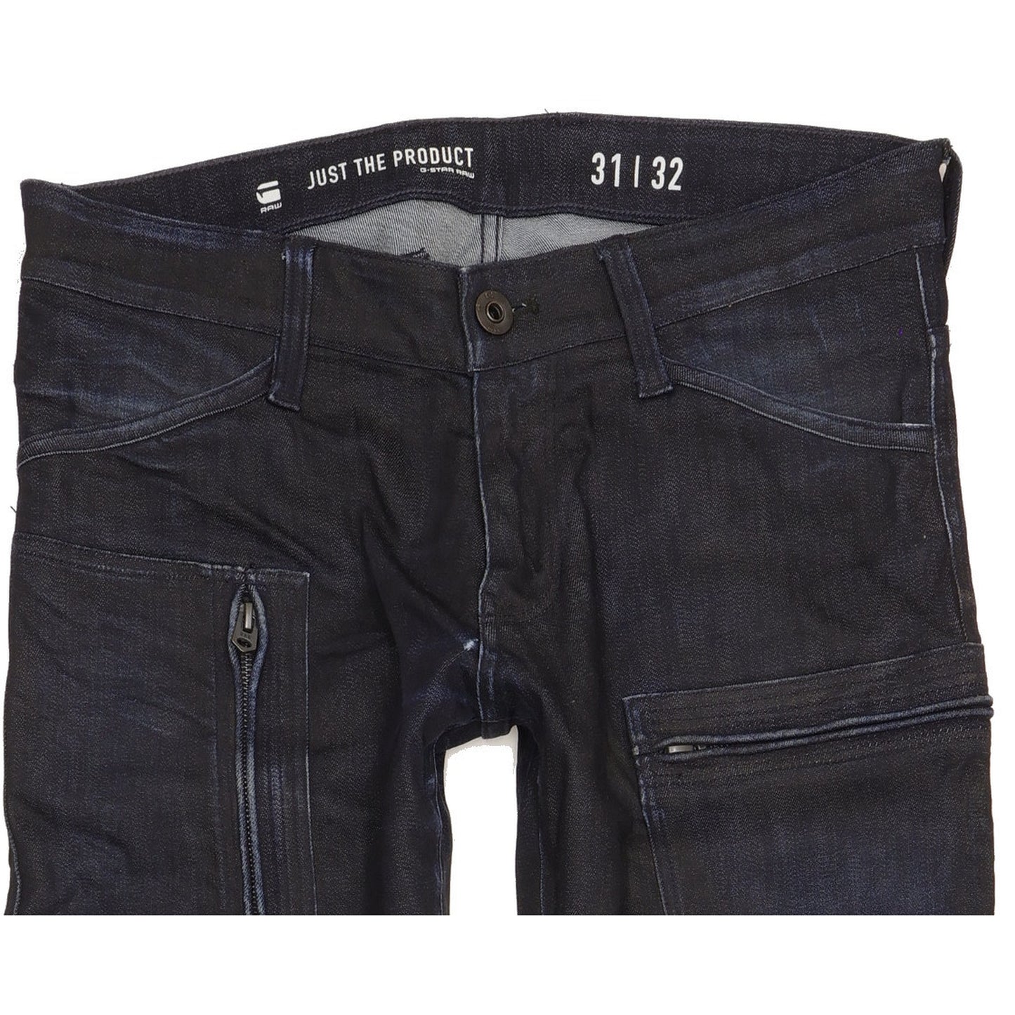 G-Star Powell Men Navy Skinny Slim Jeans W31 L32