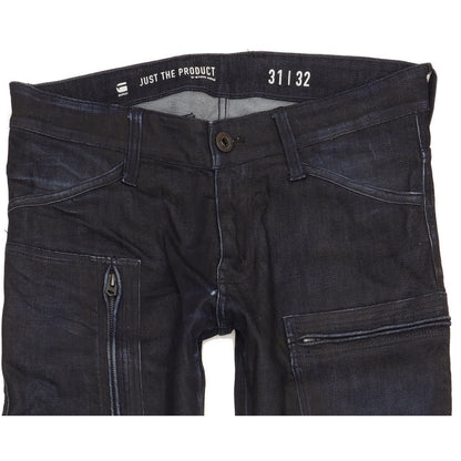G-Star Powell Men Navy Skinny Slim Jeans W31 L32