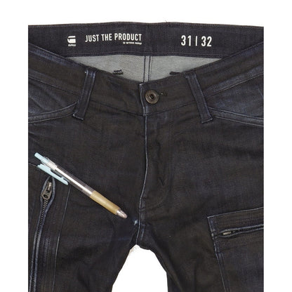 G-Star Powell Men Navy Skinny Slim Jeans W31 L32
