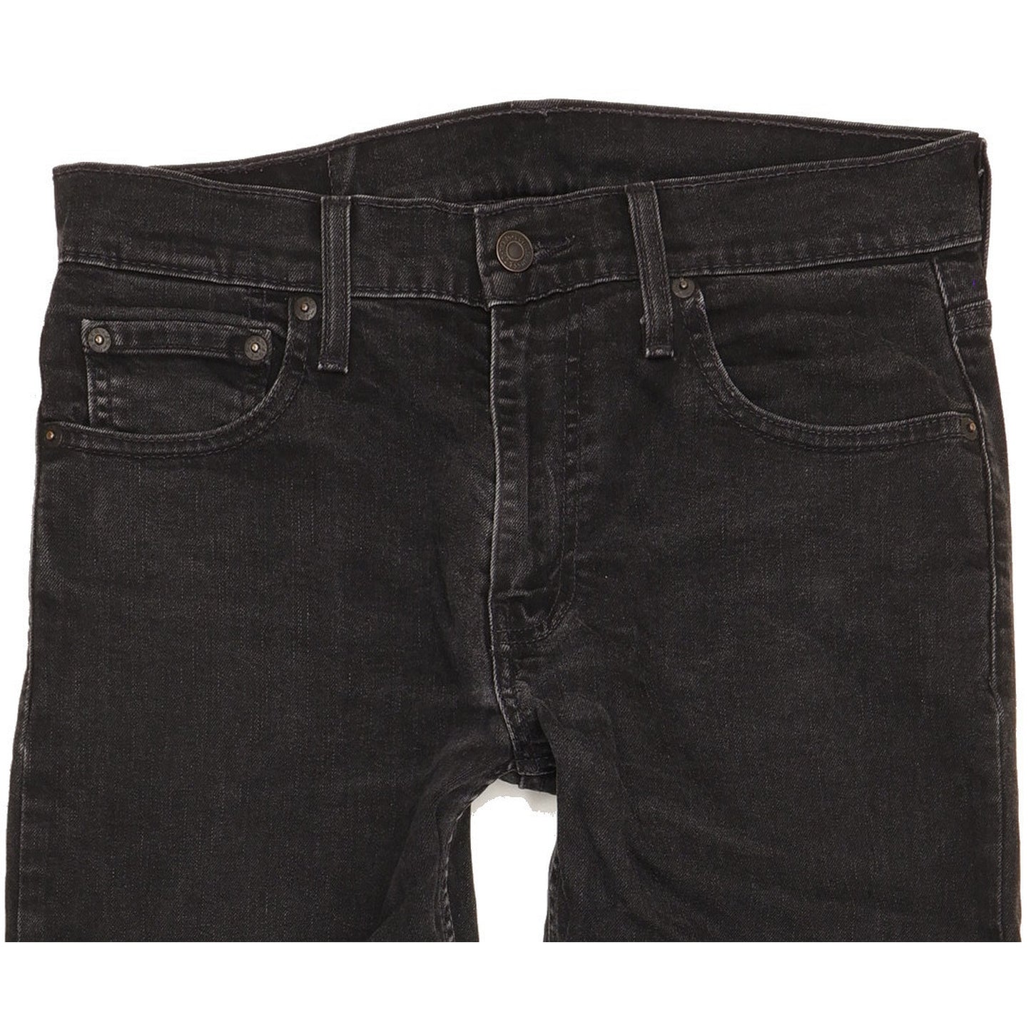 Levi's 512 Men Black Tapered Slim Stretch Jeans W30 L31