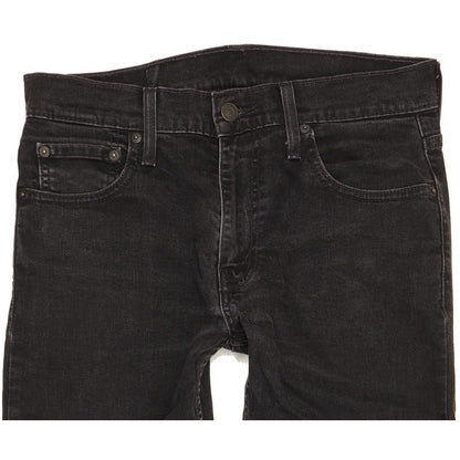 Levi's 512 Men Black Tapered Slim Stretch Jeans W30 L31