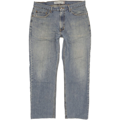 Levi's 505 Men Blue Straight Regular Jeans W34 L28