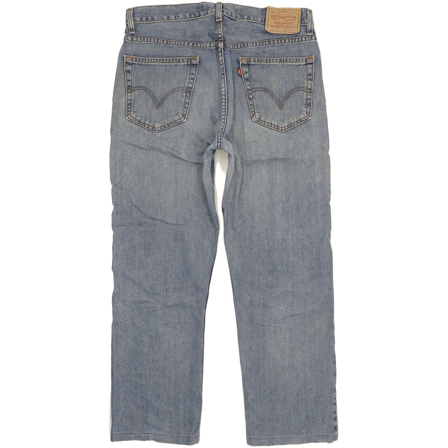 Levi's 505 Men Blue Straight Regular Jeans W34 L28