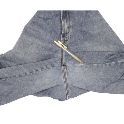 Wrangler Texas Men Blue Straight Regular Stretch Jeans W38 L33