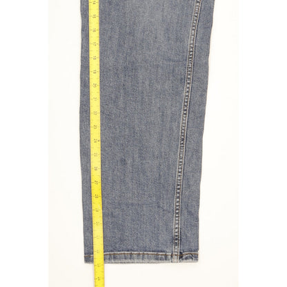 Wrangler Texas Men Blue Straight Regular Stretch Jeans W38 L33