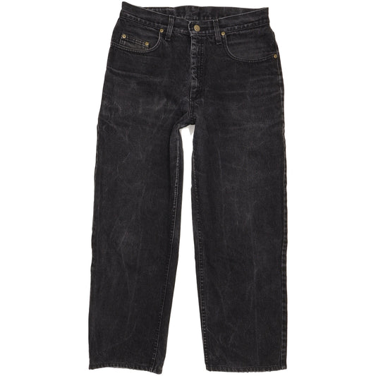 Lee Kansas Men Black Straight Regular Jeans W33 L27