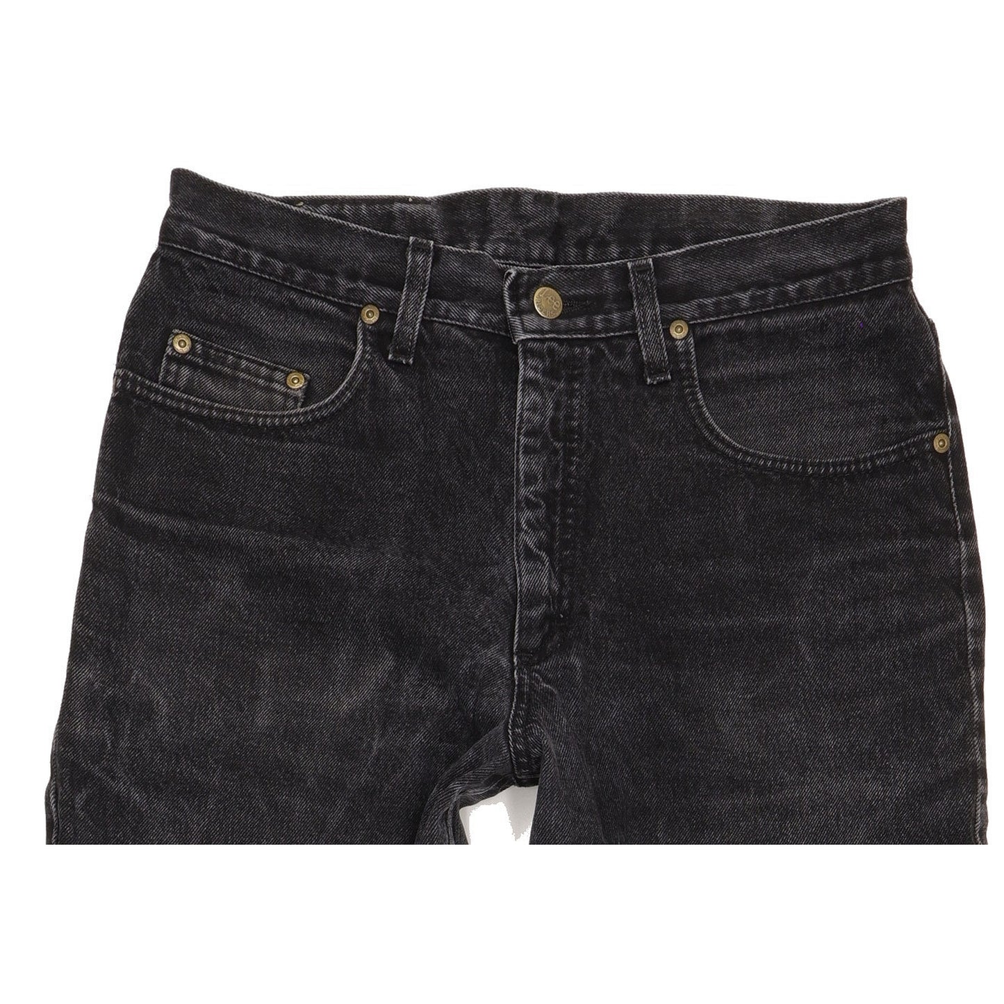 Lee Kansas Men Black Straight Regular Jeans W33 L27