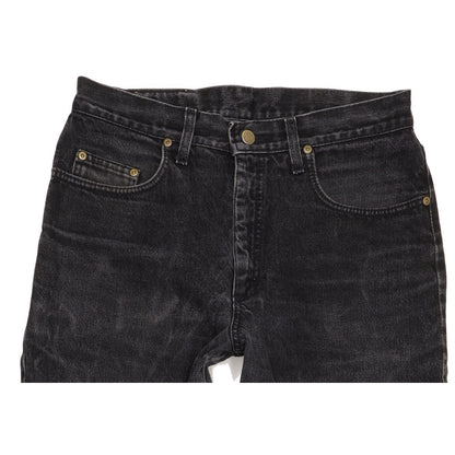 Lee Kansas Men Black Straight Regular Jeans W33 L27