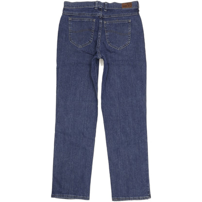 Lee Blue Straight Relaxed Jeans High Waisted W30 L31