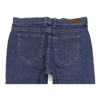 Lee Blue Straight Relaxed Jeans High Waisted W30 L31