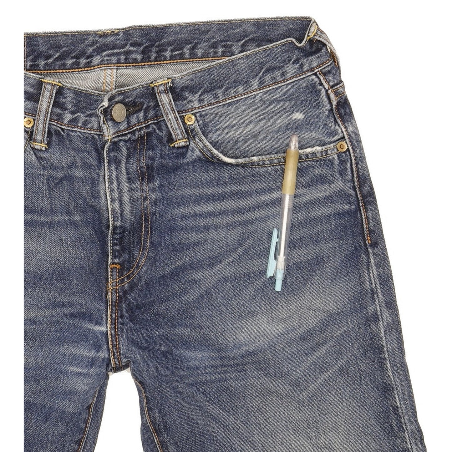 Levi's 508 Men Blue Straight Slim Jeans W31 L33
