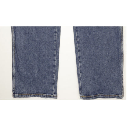 Wrangler Texas Men Blue Straight Regular Stretch Jeans W40 L32