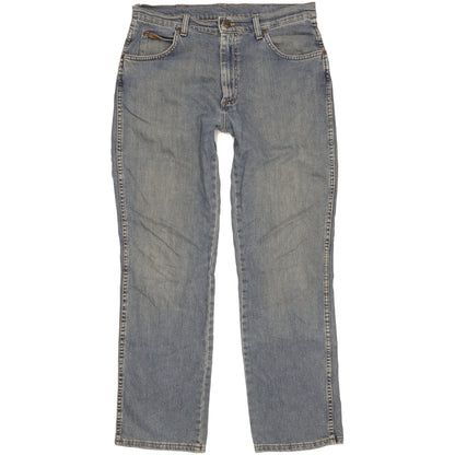 Wrangler Texas Men Blue Straight Regular Jeans W34 L30