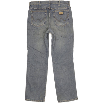 Wrangler Texas Men Blue Straight Regular Jeans W34 L30
