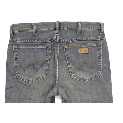 Wrangler Texas Men Blue Straight Regular Jeans W34 L30