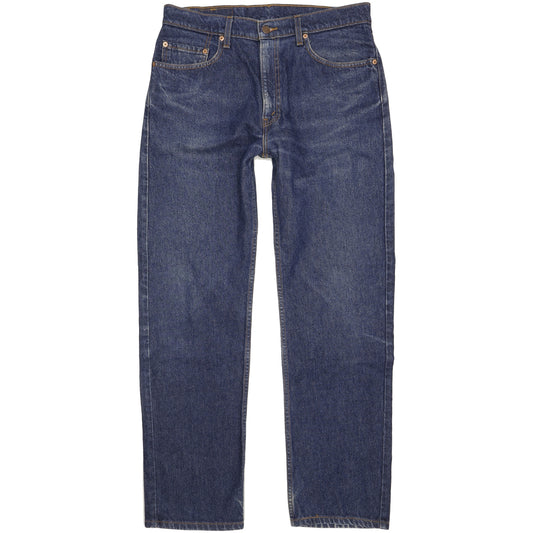 Levi's 505 Men Blue Straight Regular Jeans W34 L32