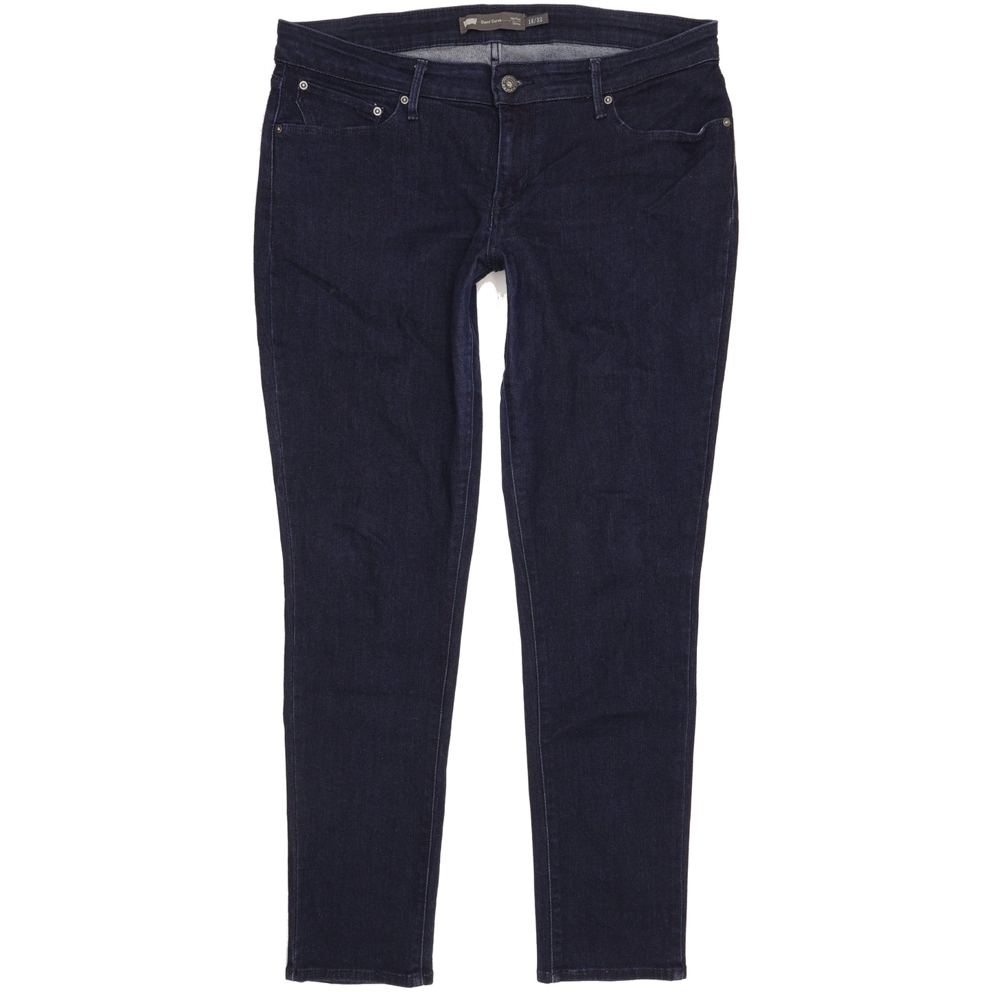 Levi's Demi Curve Women Blue Skinny Slim Stretch Jeans W32 L30