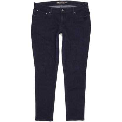 Levi's Demi Curve Women Blue Skinny Slim Stretch Jeans W32 L30