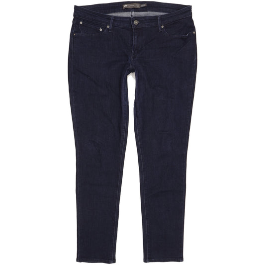 Levi's Demi Curve Women Blue Skinny Slim Stretch Jeans W32 L30