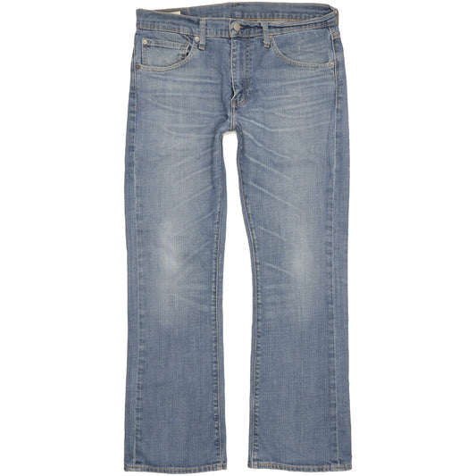 Levi's 527 Men Blue Bootcut Slim Stretch Jeans W34 L30