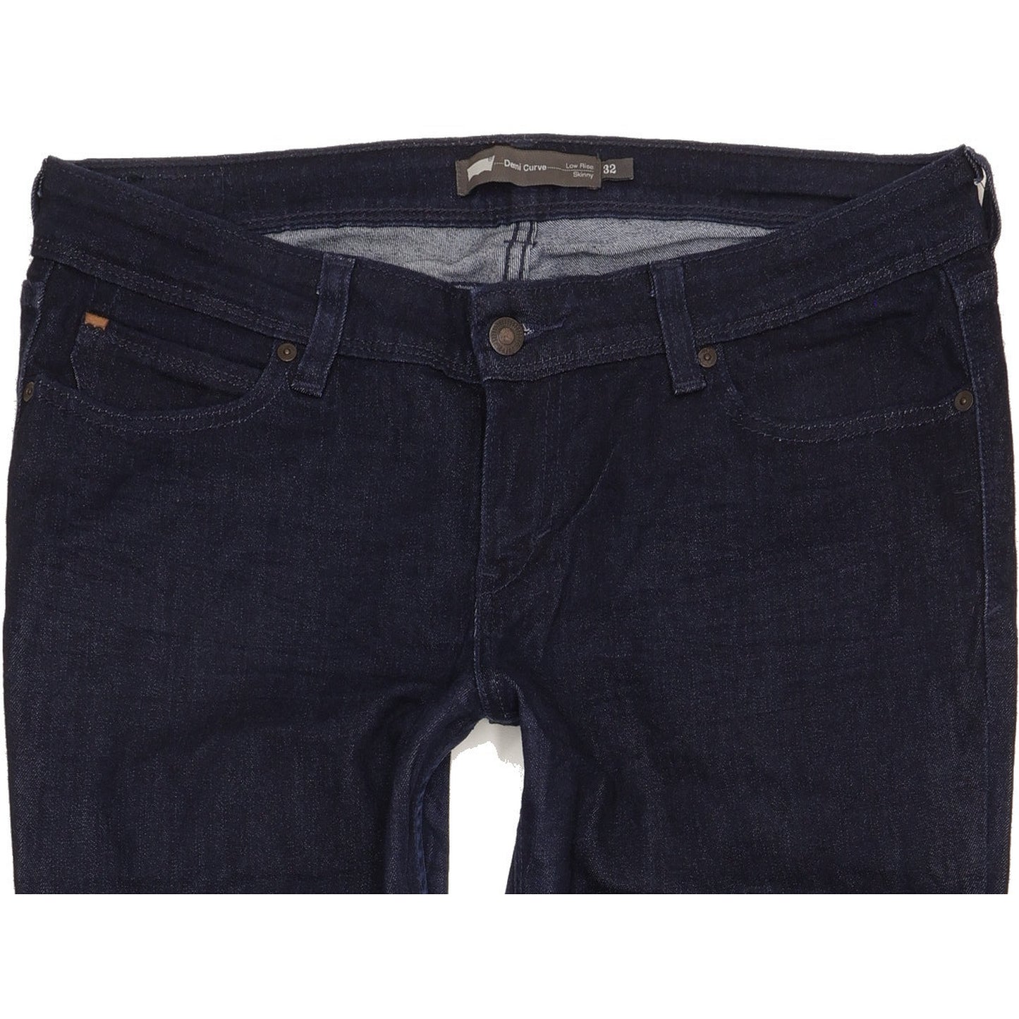 Levi's Demi Curve Women Navy Skinny Slim Stretch Jeans W32 L31