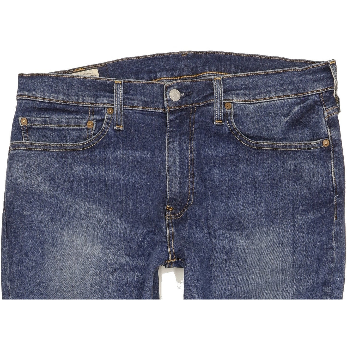 Levi's 512 Men Blue Tapered Slim Stretch Jeans W34 L29