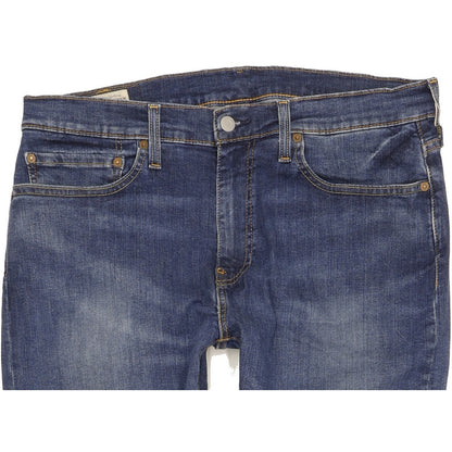 Levi's 512 Men Blue Tapered Slim Stretch Jeans W34 L29