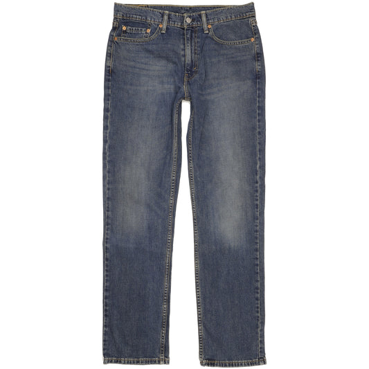 Levi's 514 Men Blue Straight Slim Stretch Jeans W33 L33