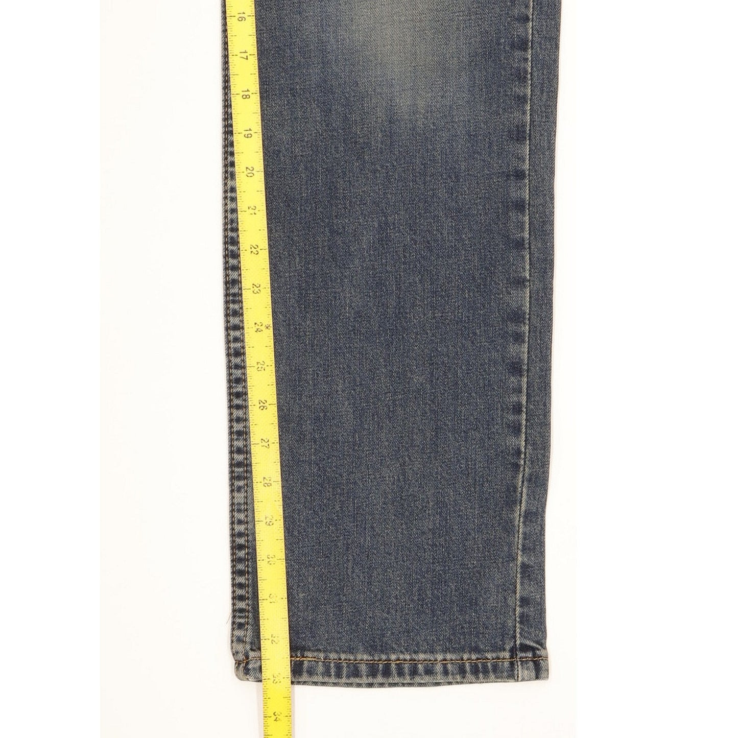 Levi's 514 Men Blue Straight Slim Stretch Jeans W33 L33