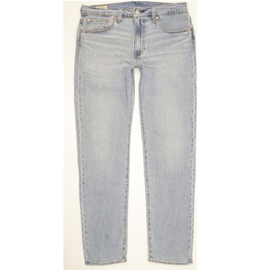 Levi's 502 Men Blue Tapered Regular Stretch Jeans W33 L32