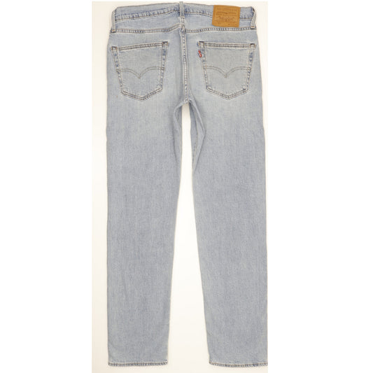 Levi's 502 Men Blue Tapered Regular Stretch Jeans W33 L32