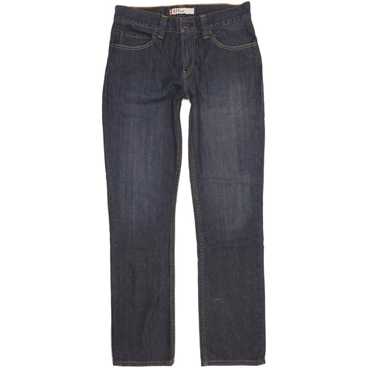 Levi's 511 Men Blue Straight Slim Jeans W34 L34