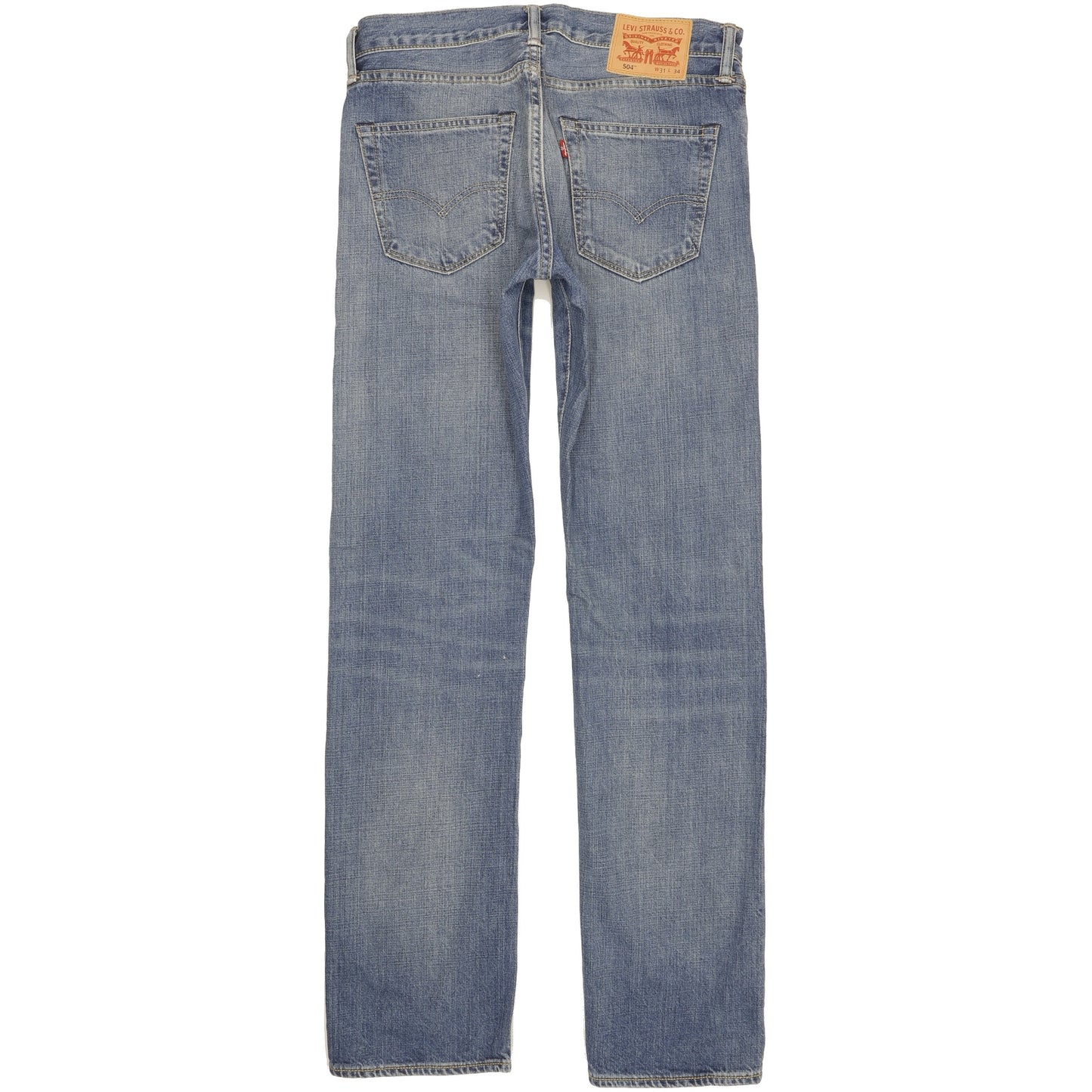Levi's 504 Men Blue Straight Regular Jeans W31 L34