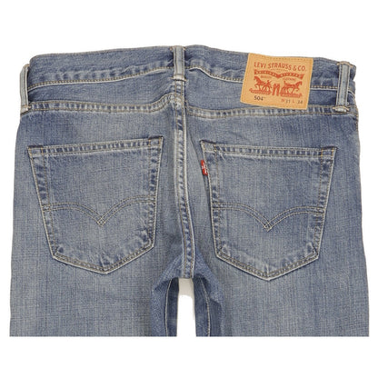 Levi's 504 Men Blue Straight Regular Jeans W31 L34