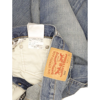 Levi's 504 Men Blue Straight Regular Jeans W31 L34