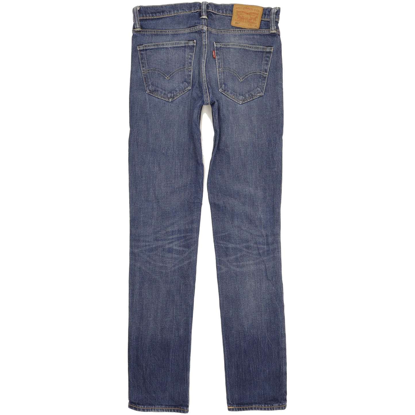 Levi's 511 Men Blue Straight Slim Stretch Jeans W31 L34