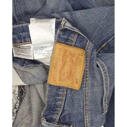 Levi's 511 Men Blue Straight Slim Stretch Jeans W31 L34
