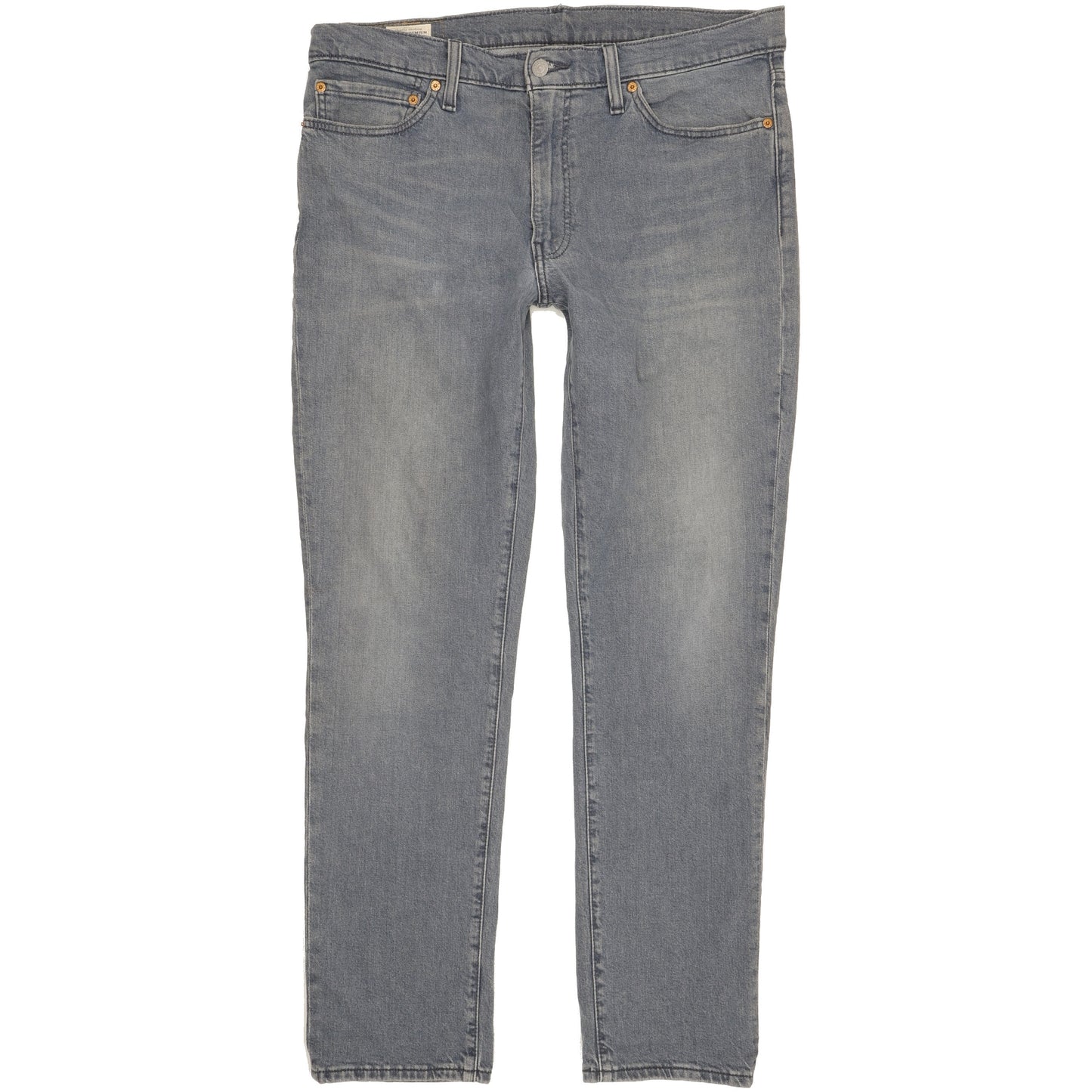 Levi's 511 Men Grey Straight Slim Jeans W36 L32