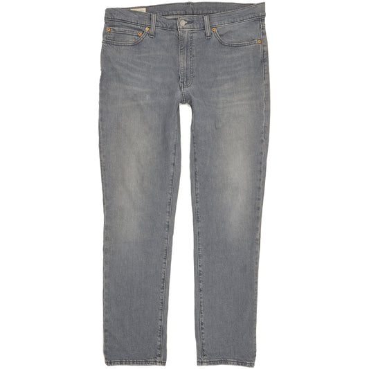 Levi's 511 Men Grey Straight Slim Jeans W36 L32