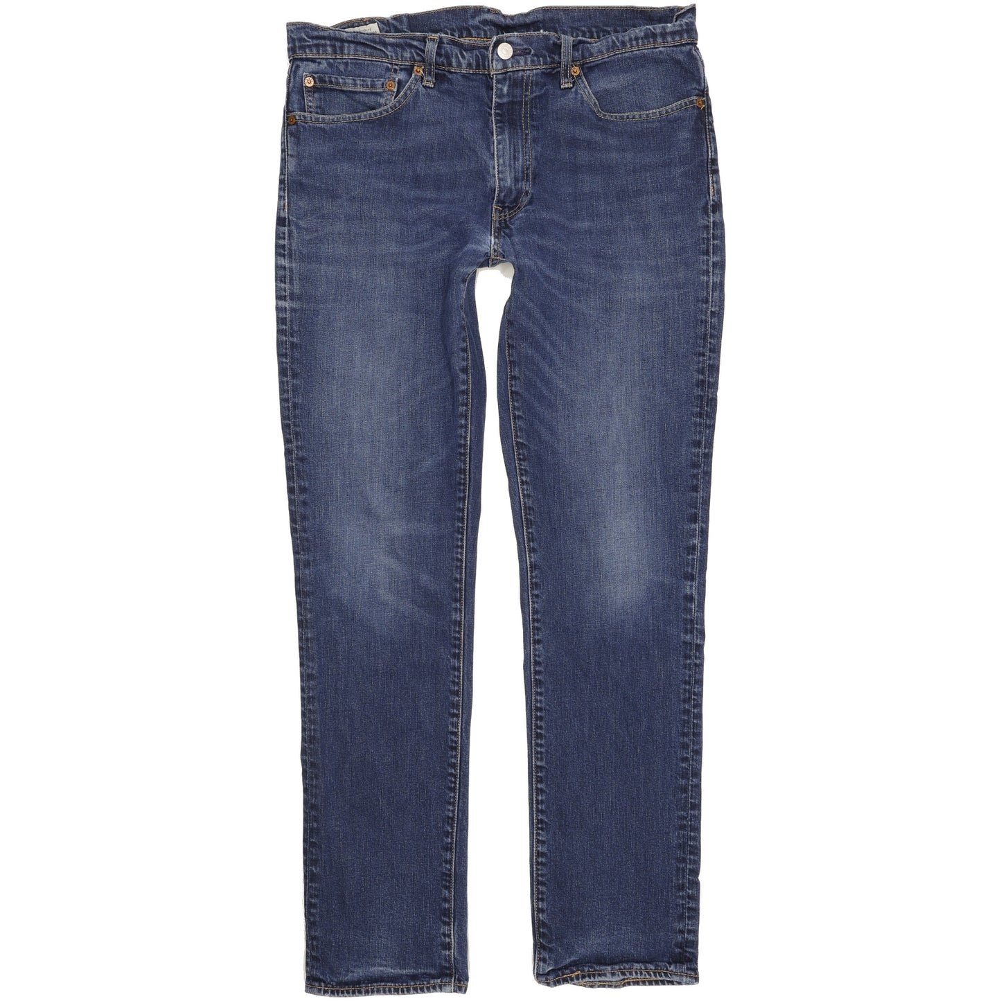 Levi's 511 Big E Men Blue Straight Slim Stretch Jeans W36 L32