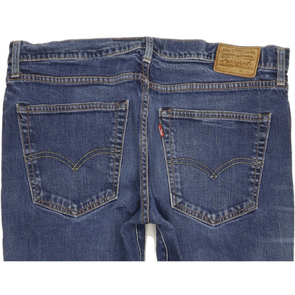 Levi's 511 Big E Men Blue Straight Slim Stretch Jeans W36 L32