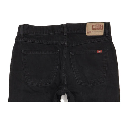 Mustang Nevada Men Black Straight Regular Jeans W33 L31