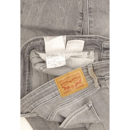 Levi's 711 Women Grey Skinny Slim Stretch Jeans W31 L32