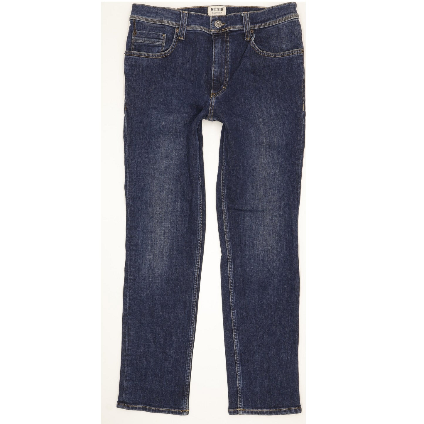Mustang Men Blue Straight Slim Jeans W30 L29